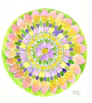 FREE-HAND MANDALAS
